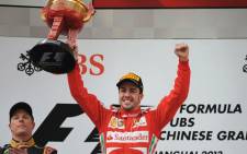 SETTING THE PACE: Ferrari driver Fernando Alonso. Picture: AFP