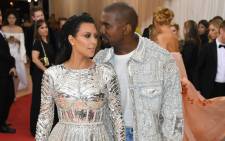 Kim Kardashian West and Kanye West at the 2016 Met Gala in New York City. Picture: AFP.