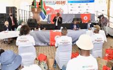 Deputy President David Mabuza, in his capacity as Chairperson of the South African National AIDS Council (SANAC), delivered the keynote address during the World Aids Day commemoration event on 1 December 2020 in Soweto. Picture: @GovernmentZA/Twitter

