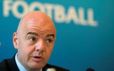 FILE: Fifa president Gianni Infantino. Picture: AFP.