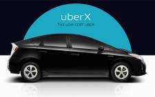 Uber taxi. Picture: Uber.com