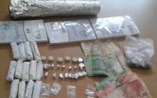 Drugs and cash seized from an Eastern Cape man's house. Picture: SAPS.