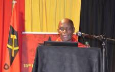SACP national chairperson Senzeni Zokwana at the party's fifteenth national congress in Boksburg on 13 July 2022. Picture: SACP/Facebook