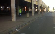 FILE: An empty Bara taxi rank in Soweto. Picture: @Ayanda007 via Twitter