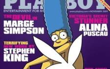 Marge Simpson - a Playboy Bunny. Picture: AFP/Playboy