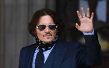 US actor Johnny Depp arrives to attend the sixth day of his libel trial against News Group Newspapers at the High Court in London, on 14 July 2020. Picture: AFP