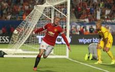 Manchester United's Wayne Rooney celebrates his goal against Liverpool during their pre-season match tour in Miami, United States of America. Picture: Facebook.com.