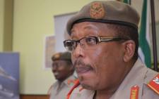 Chief of the South African Defense Force General Solly Shoke. Picture: EWN