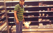 Cosas member places pig head in Kosher section of Sea point Woolworths. Picture: Twitter.