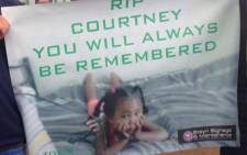 FILE: Residents say outside court say they are still struggling to deal with three-year-old Courtney Pieters's tragic death. Picture: Lauren Isaacs/EWN