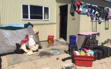 People illegally occupying emergency housing units in Wolwerivier near Atlantis have been evicted. Picture: Monique Mortlock/EWN.