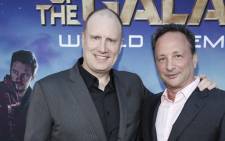 'Guardians of the Galaxy' producer Kevin Feige and executive producer Louis D'Esposito. Picture: Facebook.