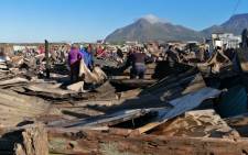 The Western Cape Disaster Management Centre has called out the Gift of the Givers, who are on the scene providing humanitarian aid. Picture: Eyewitness News