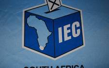 Independent Electoral Commission logo. Picture: Taurai Maduna/Eyewitness News.