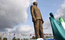 A statue of President Jacob Zuma is seen in Nigeria’s Imo State. Picture: GCIS.