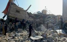 A handout image dated 15 February 2016, provided by the Mdecins Sans Frontires (MSF) or Doctors Without Borders organisation, showing destruction and rubble at an MSF-supported hospital in Idlib province in northern Syria, largely destroyed in an attack on early 15 February 2016. EPA/SAM TAYLOR / MSF.