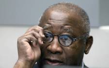 FILE: This file photo taken on January 28, 2016 shows former Ivory Coast President Laurent Gbagbo looking on before the start of his trial at the International Criminal Court in The Hague. Picture: AFP.