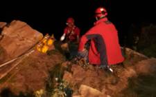 Woman falls to her death off Northcliff Hill. Picture: Netcare 911.