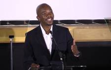 DA leader Mmusi Maimane delivered a race speech on Tuesday at the Apartheid Museum. Picture: Vumani Mkhize/EWN.