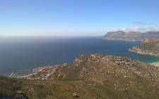 A view of Kalk Bay in the Silvermine Nature Reserve. Picture: EWN