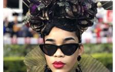 A Vodacom Durban July attendee. Picture: Vodacom Durban July Twitter