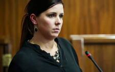 FILE: Jayde Panayiotou's sister, Toni Inggs, takes the stand in the Christopher Panayiotou murder trial. Picture: EWN.