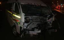 FILE: Taxi accident in Mitchells Plain. Picture: MRJ @eyesatu.