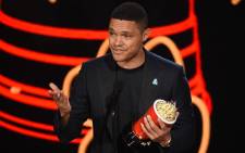 Trevor Noah accepts the best host award for 'The Daily Show' onstage during the 2017 MTV Movie And TV Awards on 7 May 2017 in Los Angeles, California. Picture: AFP