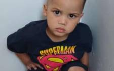 Two-year-old Uthmaan Taliep was shot and killed in a gang-related shooting in Belhar on 27 December 2021. Picture: Supplied