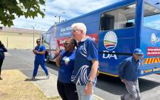 DA chief whip Siviwe Gwarube was out with the party’s Western Cape Premier, Alan Winde, in Cape Town on 18 November 2023 to drum up support for the party and to encourage young people to register to vote. Picture: Eyewitness News/Lindsay Dentlinger