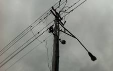 FILE: It is believed he was electrocuted while trying to steal overhead conductors.