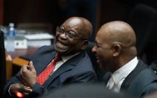 FILE: Former President Jacob Zuma and Advocate Dali Mpofu at the Pietermaritzburg High Court on 20 March 2023. Picture: Xanderleigh Dookey-Makhaza/Eyewitness News