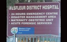 FILE: The Wesfleur Hospital in Atlantis, in the Western Cape. Picture: @WCHealthMEC/Twitter.
