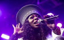 Grammy nominated singer Angie Stone performs at the CTIJF2016. Picture: Thomas Holder/EWN
