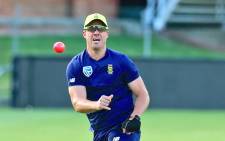 South Africa talisman AB de Villiers gearing up for the pink ball challenge as he makes a return to the Test format after nearly two years. Picture:  @OfficialCSA/Twitter.