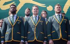 The Springboks at OR Tambo International Airport before they jet off to Japan for the Rugby World Cup on 30 August 2019. Picture: Abigail Javier/EWN