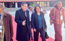 Cape Town Mayor Patricia de Lille at Rome's Auditorium Parco della Musica on 12 December as day 1 of the summit wrapped up. Picture: Giovanna Gerbi/EWN.