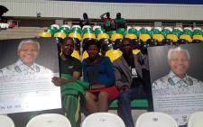 People came to watch Nelson Mandela's funeral from Mthatha Stadium on 15 December 2013. Picture: Renee de Villiers/EWN.