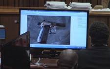 Various images from the crime scene were shown in the High Court in Pretoria on 18 March 2014.