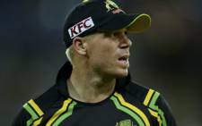 David Warner of Australia looks on during a Twenty20 International match  Picture: AFP/DAN HIMBRECHTS
