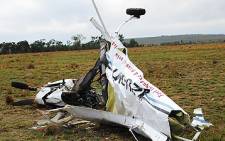 FILE: A small plane crashed in Camperdown in kwaZulu-Natal on Saturday 15 March 2014 killing three people on board. Picture: Taurai Maduna/EWN.
