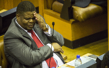 Minister of State Security David Mahlobo. Picture: Thomas Holder/EWN.