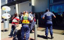 FILE: Police seen during the Operation Fiela project at malls across the country. Picture: EWN