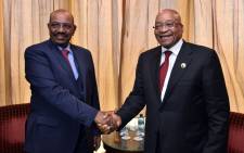 FILE: President Jacob Zuma meet with Sudan's President Omar Al-Bashir. Picture: GCIS.