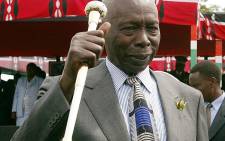 FILE: Kenyan president Daniel Arap Moi waves at the end of a farewell ceremony in Nairobi 28 December 2002. Picture: AFP