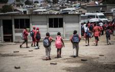 Gauteng Education MEC Panyaza Lesufi inspected and closed two illegal schools in Ivory Park on 8 October 2020. Picture: Abigail Javier/EWN
