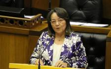 FILE: Minister of Public Works and Infrastructure Hon Patricia De Lille in Parliament on 10 July 2019. Picture: @DepPublicWorks/Twitter