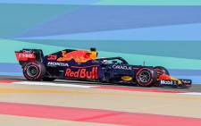 Red Bull's Dutch driver Max Verstappen drives during the first practice session ahead of the Bahrain Formula One Grand Prix at the Bahrain International Circuit in the city of Sakhir on 26 March 2021. Picture: Andrej Isakovic/AFP