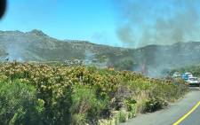 Cape Town's Ou Kaapse Weg has been closed. Picture: SANParks Table Mountain National Park