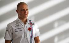 Formula One driver Valtteri Bottas during his time with the Williams Martini Racing team. Picture: AFP